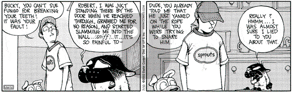 Get Fuzzy on Sunday October 27, 2002 Comic Strip