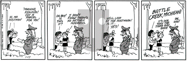 Doonesbury - Wednesday January 17, 1973 Comic Strip