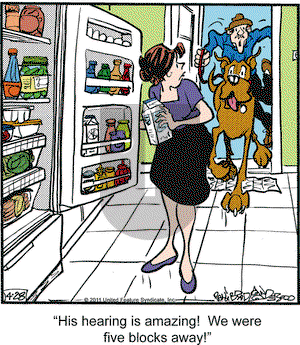 Marmaduke on Thursday April 28, 2011 Comic Strip