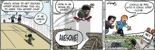 Cleats on Thursday January 25, 2007 Comic Strip