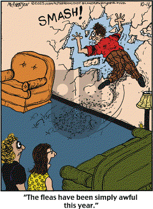 Close to Home on Saturday October 11, 2025 Comic Strip