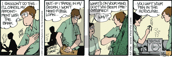 For Better or For Worse - Tuesday December 6, 2016 Comic Strip