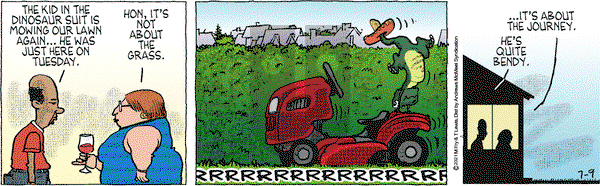 Over the Hedge on Friday July 9, 2021 Comic Strip