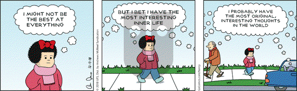 Nancy on Thursday December 13, 2018 Comic Strip