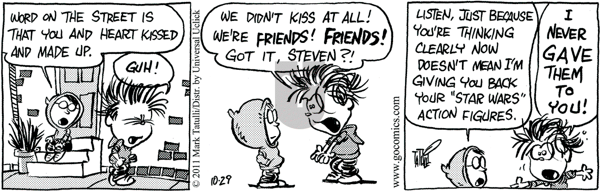 Heart of the City - Saturday October 29, 2011 Comic Strip