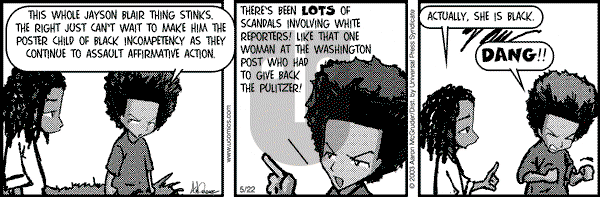 The Boondocks on Thursday December 23, 2010 Comic Strip