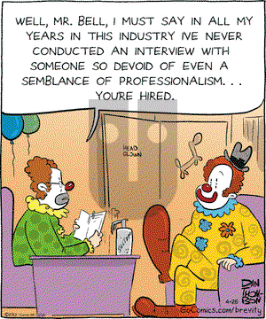 Brevity on Thursday April 25, 2013 Comic Strip