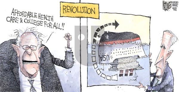 Matt Davies on Sunday March 15, 2020 Comic Strip