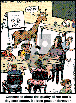 Close to Home on Tuesday September 14, 2010 Comic Strip