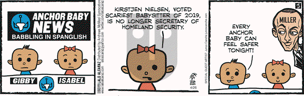 La Cucaracha on Friday April 26, 2019 Comic Strip