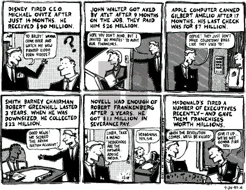 Ted Rall on Thursday July 24, 1997 Comic Strip