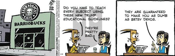 La Cucaracha on Wednesday February 8, 2017 Comic Strip