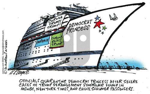 Henry Payne on Wednesday March 11, 2020 Comic Strip