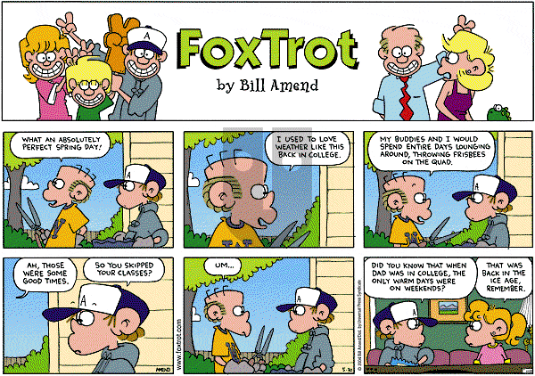 FoxTrot on Sunday May 30, 2004 Comic Strip