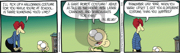The Buckets on Monday October 29, 2018 Comic Strip