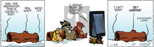 Over the Hedge on Friday January 20, 2017 Comic Strip