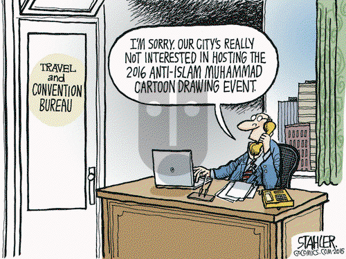 Jeff Stahler on Tuesday May 5, 2015 Comic Strip