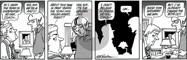 Doonesbury on Monday November 4, 2002 Comic Strip