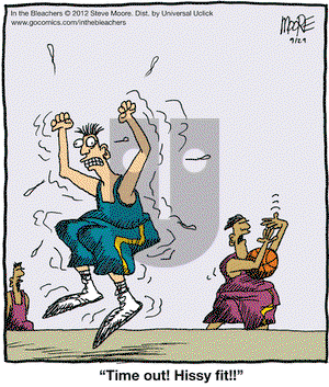 In the Bleachers on Saturday September 29, 2012 Comic Strip