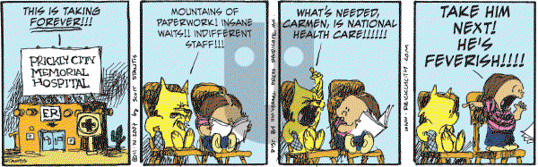 Prickly City on Wednesday November 14, 2007 Comic Strip