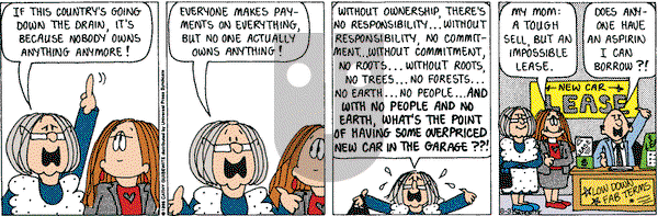 Cathy Classics on Friday August 3, 2001 Comic Strip