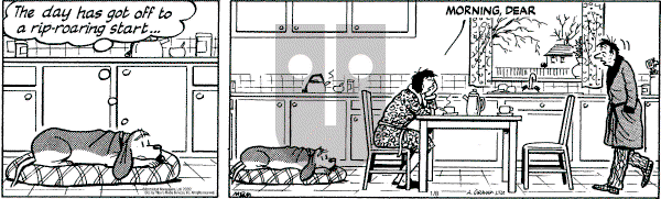 Fred Basset on Tuesday January 8, 2002 Comic Strip