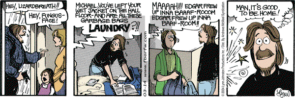 For Better or For Worse - Thursday March 14, 2024 Comic Strip