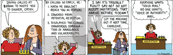 Cathy Classics on Tuesday September 6, 2011 Comic Strip