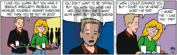 Luann on Wednesday January 4, 2012 Comic Strip
