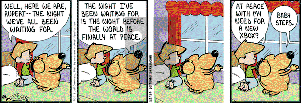 DeFlocked on Monday December 24, 2018 Comic Strip