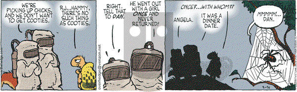 Over the Hedge on Tuesday March 31, 2009 Comic Strip