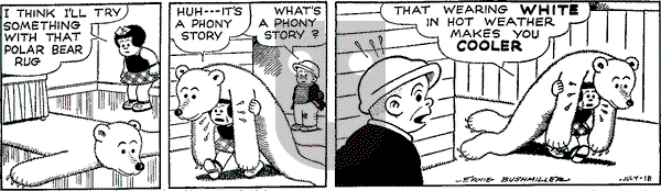 Nancy Classics on Monday July 18, 2016 Comic Strip