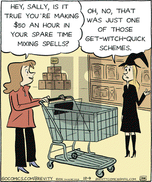 Brevity on Friday December 9, 2016 Comic Strip