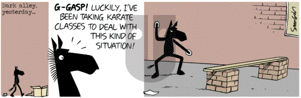 Dark Side of the Horse on Tuesday December 15, 2015 Comic Strip