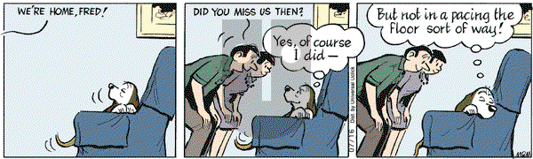 Fred Basset on Saturday July 16, 2011 Comic Strip