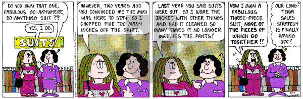 Cathy Classics - Monday October 6, 2003 Comic Strip