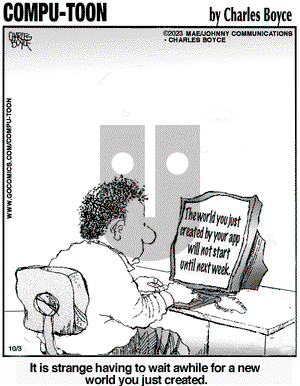 Compu-toon - Tuesday October 3, 2023 Comic Strip