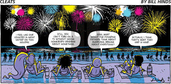 Cleats - Sunday July 6, 2008 Comic Strip