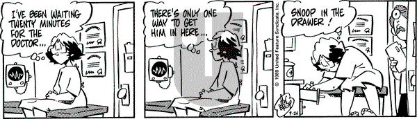 Rose is Rose on Tuesday September 26, 1989 Comic Strip