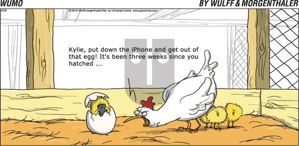 WuMo on Sunday June 26, 2016 Comic Strip