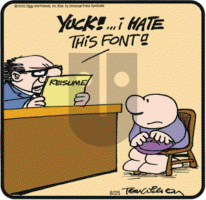 Ziggy on Tuesday August 25, 2009 Comic Strip