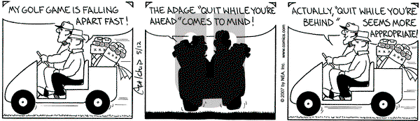 The Born Loser on Thursday February 26, 2009 Comic Strip