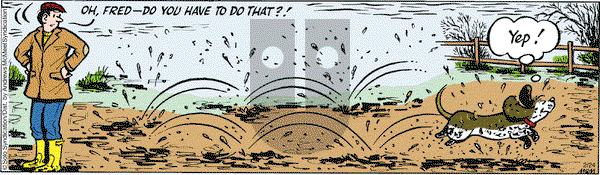 Fred Basset on Saturday February 24, 2018 Comic Strip