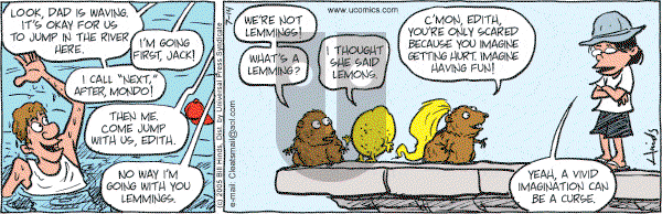 Cleats - Thursday July 14, 2005 Comic Strip
