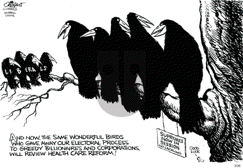 Pat Oliphant on Wednesday March 28, 2012 Comic Strip