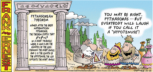Frank and Ernest on Sunday October 15, 2006 Comic Strip