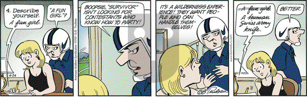 Doonesbury - Wednesday April 24, 2024 Comic Strip