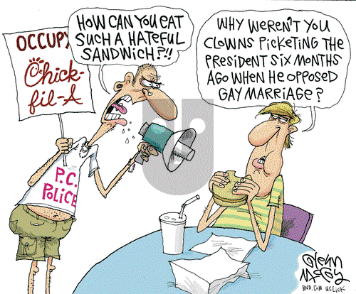 Glenn McCoy on Friday July 27, 2012 Comic Strip