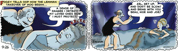 Alley Oop on Saturday September 26, 2015 Comic Strip
