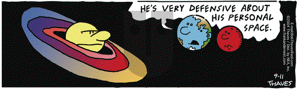 Frank and Ernest on Saturday September 11, 2004 Comic Strip